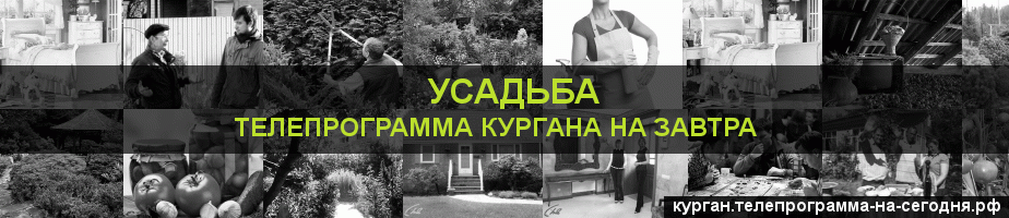 Телепрограмма на завтра канала Усадьба, Курган