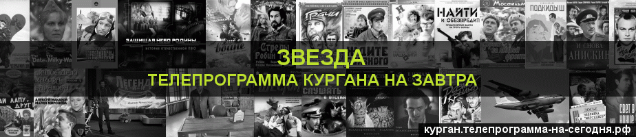 Телепрограмма на завтра канала Звезда, Курган